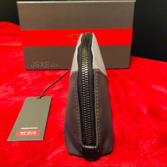 Tumi Limited Edition Domed Pouch in Pieced Grey - Picture 5 of 14